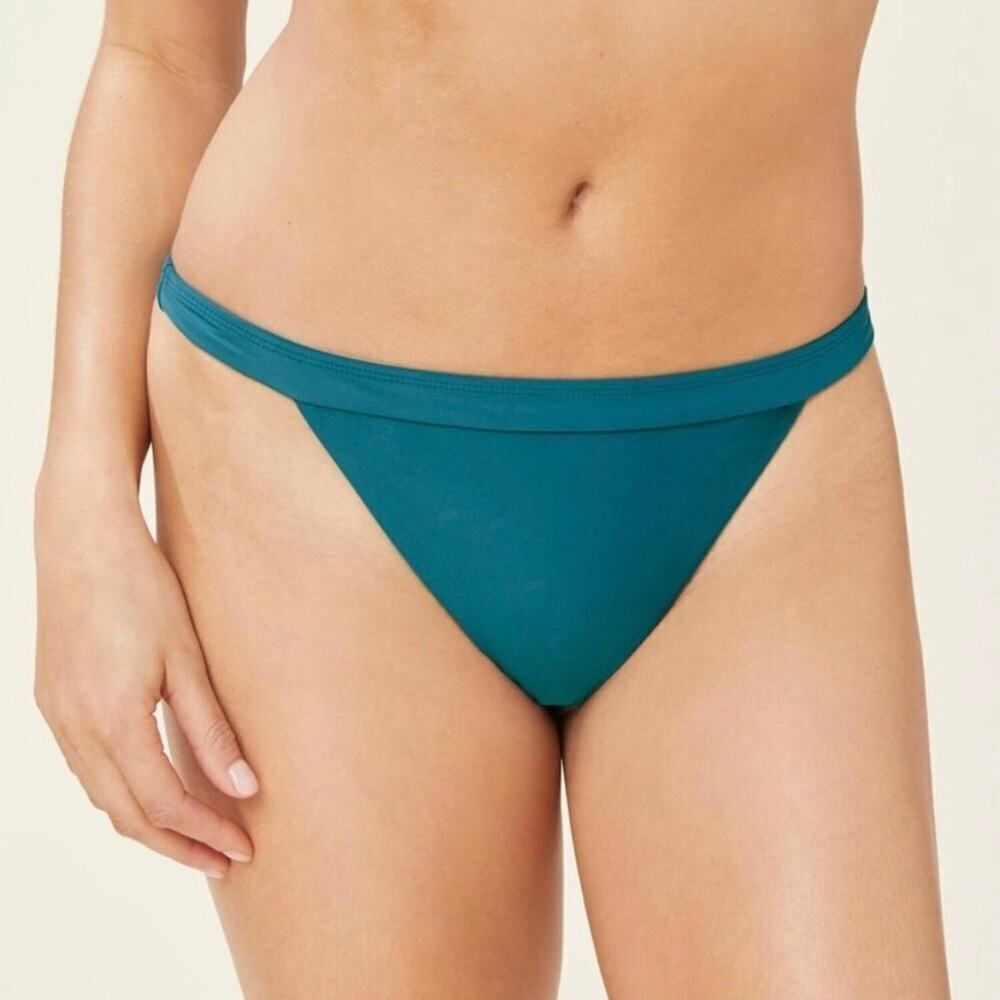 NWT Andie Azure Blue Caicos Swimsuit Bottom Size Medium